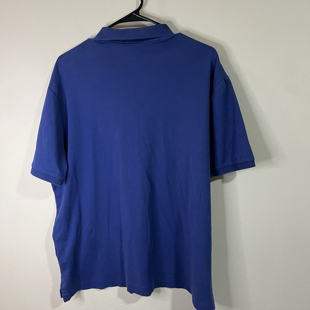 Polo Ralph Lauren Men's XLarge Blue w/ Realistic Ponyman, Classic Fit - Picture 2 of 4